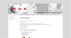 Desktop Screenshot of m-u-z.de